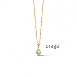 BA112 Ketting verguld geel