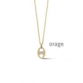 BA013 Ketting verguld geel