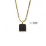 BA178 Ketting heren staal geel