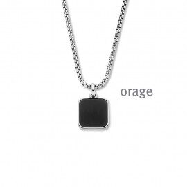 BA177 Ketting heren staal zwart