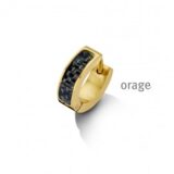BA175 Oorring heren carbon 1st.
