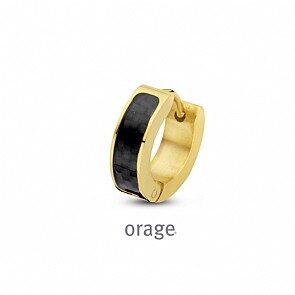 BA175 Oorring heren carbon 1st.
