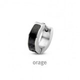 BA174 Oorring heren carbon 1st.