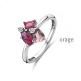 Ba038 ring roze rood zirconium  maat 50-58