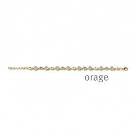BB327 Armband verguld geel goud