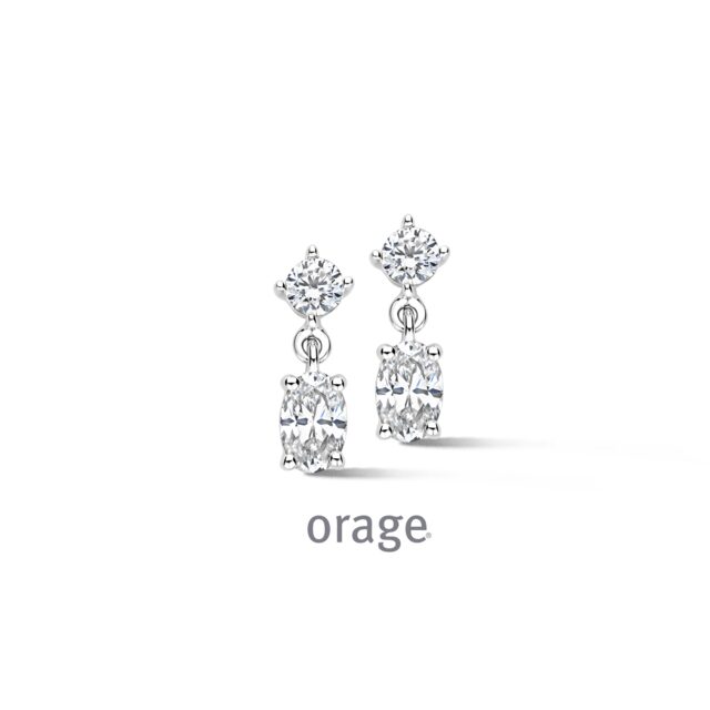 BC053 Oorhangers 925 rh oval-cut cz