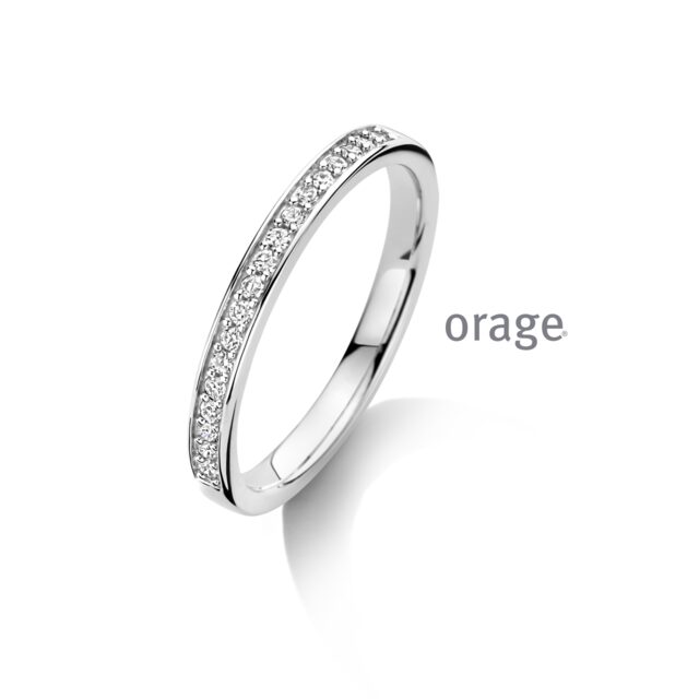 BC014 Ring eternity 925 rh LGD 0.16ct