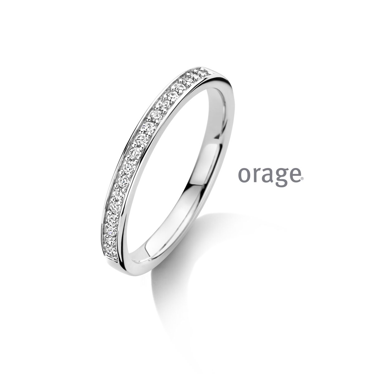 BC014 Ring eternity 925 rh LGD 0.16ct
