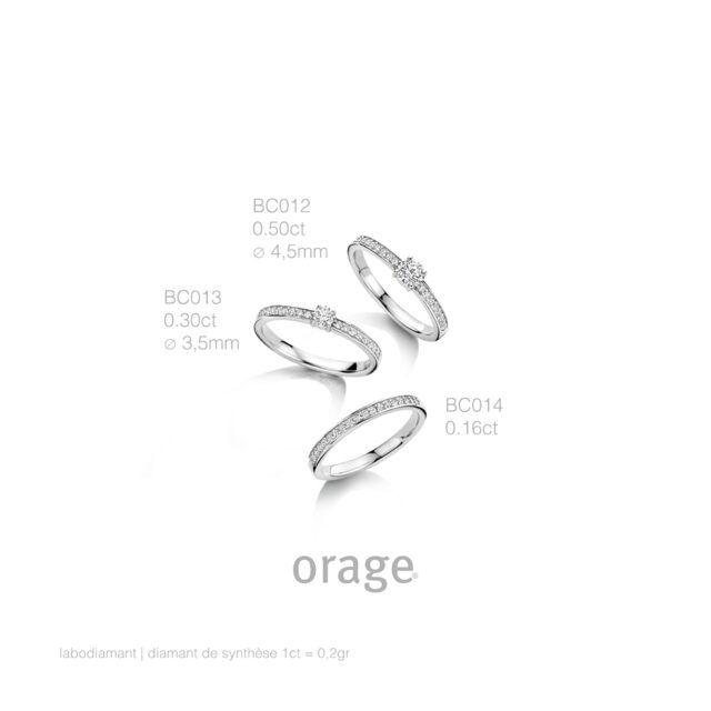 BC014 Ring eternity 925 rh LGD 0.16ct