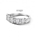 BC051 Ring 925 rh oval-cut cz