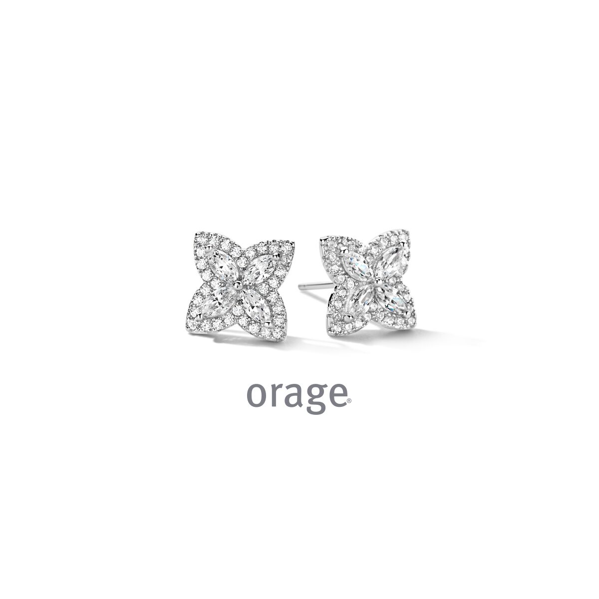 BC165 Oorstekers bloem 925 rh cz