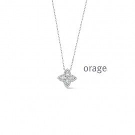 BC164 Ketting bloem 925 rh cz