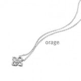BC017 Ketting bloem 925 rh LGD 0.16c