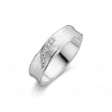 Deuxx SR3520WB witgouden ring briljant 0.05ct