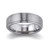 Vi/698106  trouwring zilver viventy diamant 0.03ct