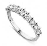 Y0895 You and Me Witgouden ring met zirconium
