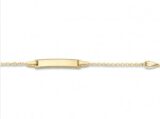 You and Me geboortearmband 18 ct geelgoud 