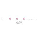 K2525 Orage Kids armband vlinder roze