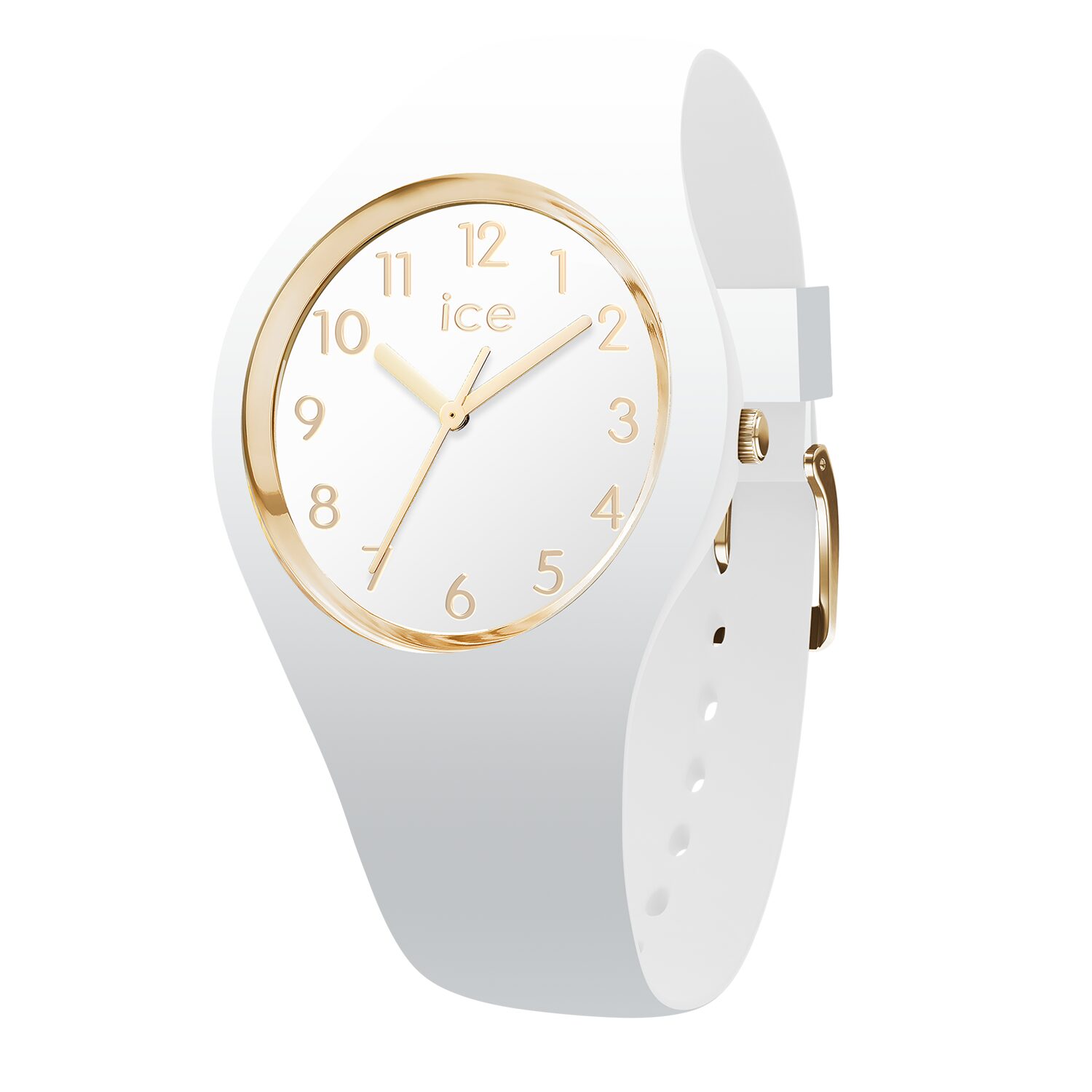 Ice Glam white gold numbers small