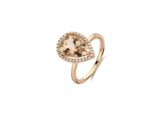 You and Me Ring rose goud 18ct briljant Morganiet
