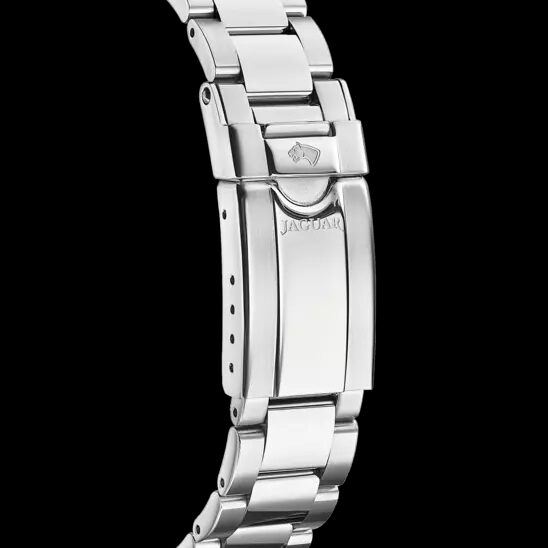 J892/3 GROEN DAMES ZWITSERS HORLOGE JAGUAR EXECUTIVE DAME