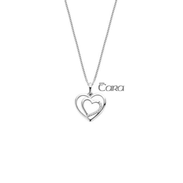 Ca129 hanger hart witgoud zirconium