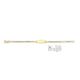 Orage kids geboortearmband 9ct geelgoud