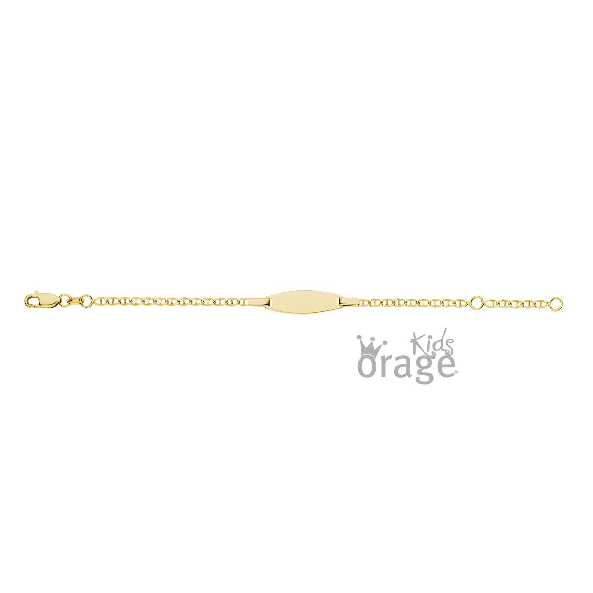 Orage Kids geboortearmband 9ct geelgoud