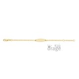 Orage Kids geboortearmband 9ct geelgoud