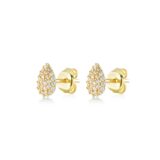 Swing jewels oorringen 18ct zirconium