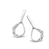 E361 Emotions oorringen 18ct witgoud briljant