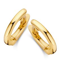 Naiomy oorring zilver verguld geel ( hele kleintjes ideaal voor een 2de of 3de gaatje )