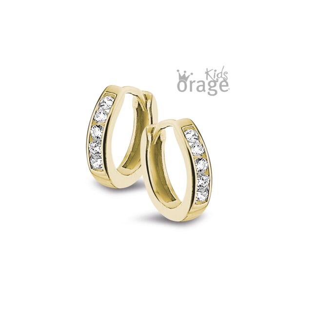 Orage Kids oorring creolen verguld k2601