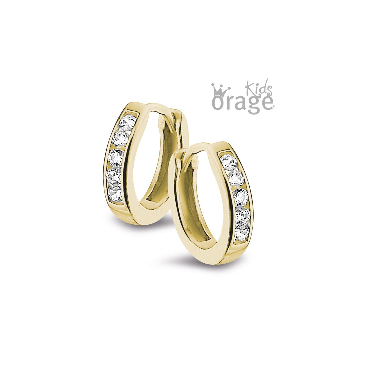 Orage Kids oorring creolen verguld k2601