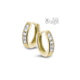 Orage Kids oorring creolen verguld k2601