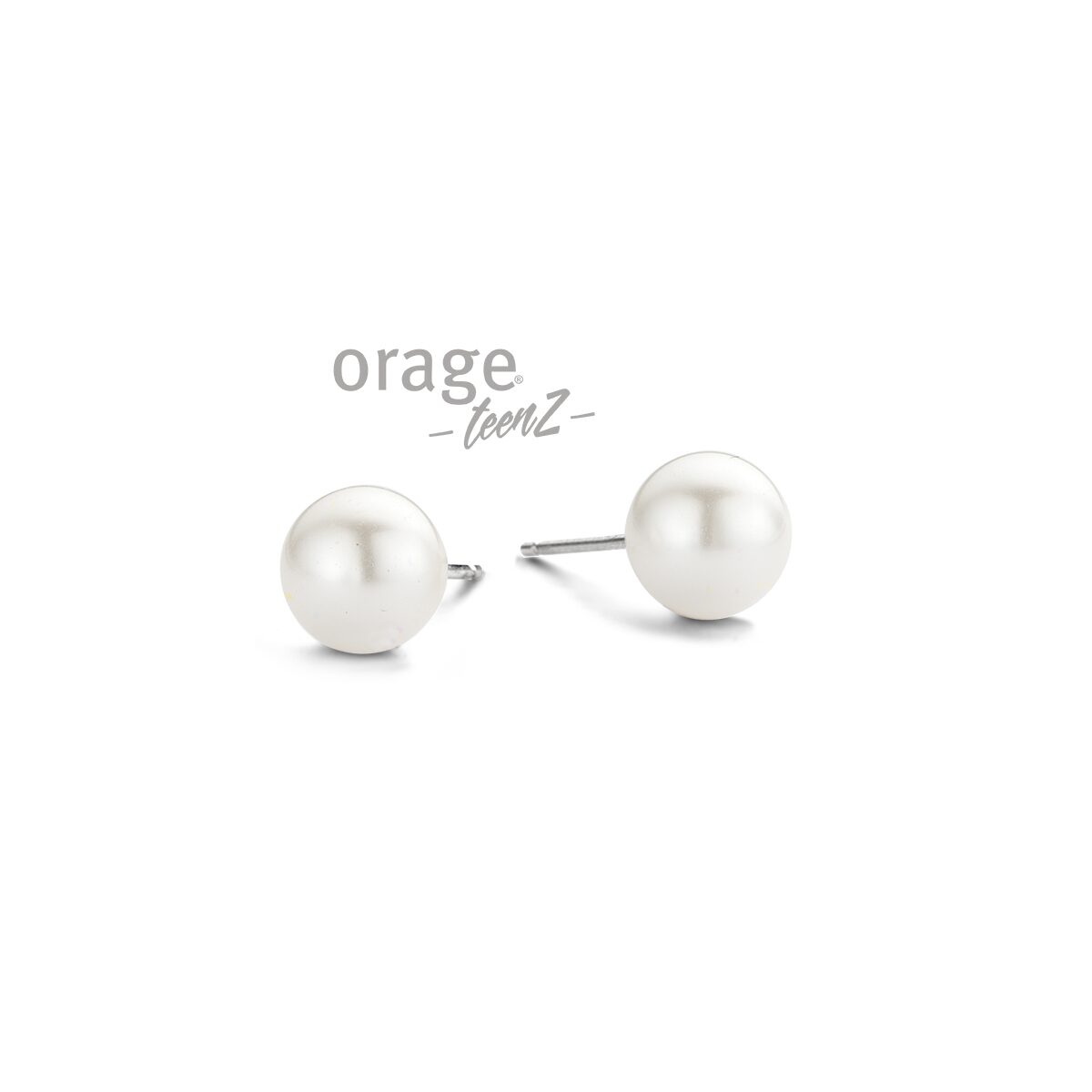 Orage oorring  parel 8mm