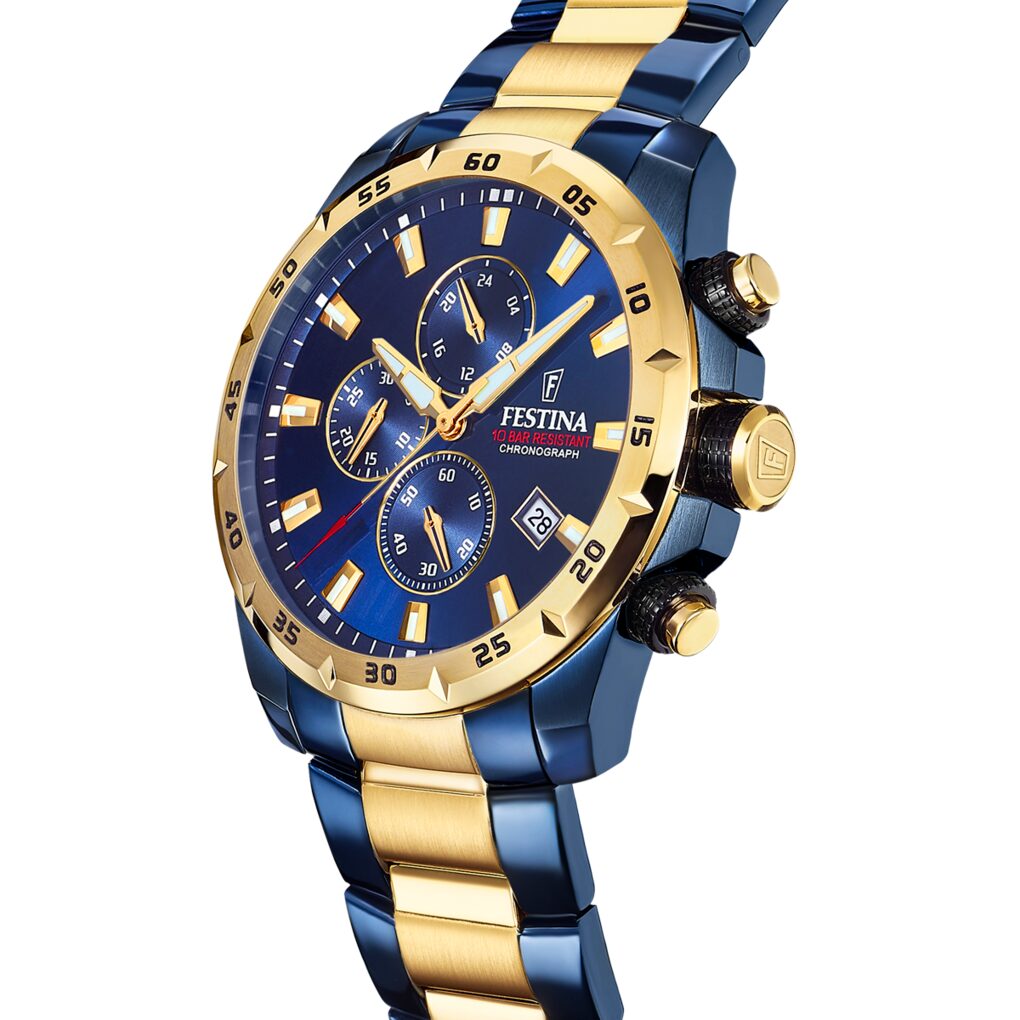 Uurwerk festina chrono blauw F20564/1