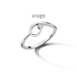 Orage ring zilver