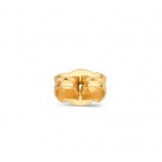 gouden pousette / sluiting oorring 18ct