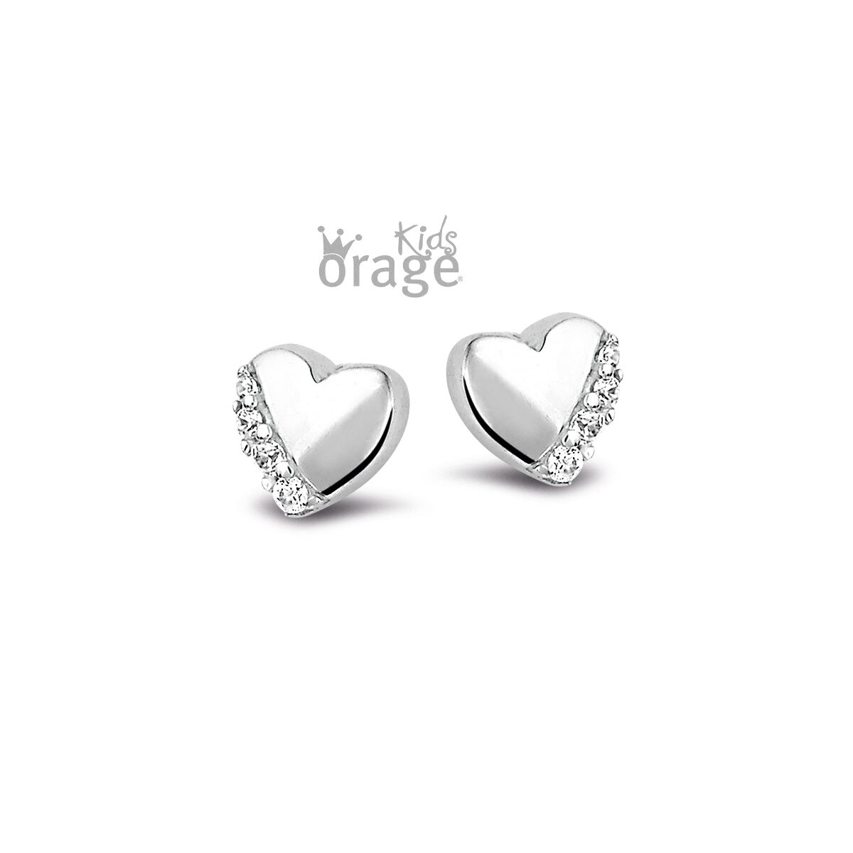 Kids Orage Hart Silver