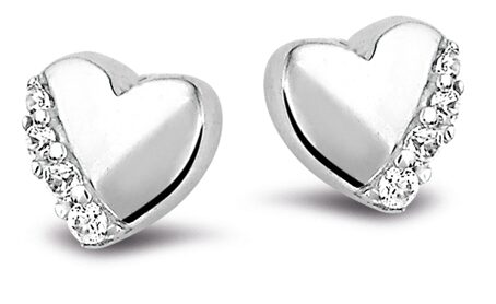 Kids Orage Hart Silver