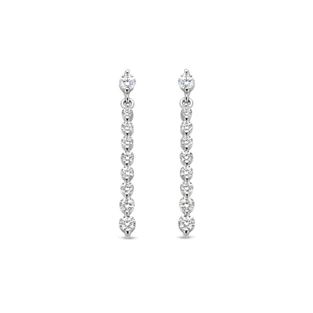 Naiomy oorringen zilver met zirconium 