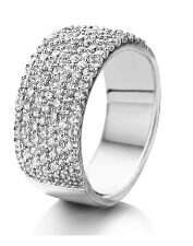 Naiomy ring zilver met zirconium