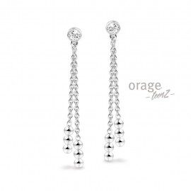 T640 Orage Teenz oorslingers zilver T640