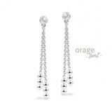 T640 Orage Teenz oorslingers zilver T640