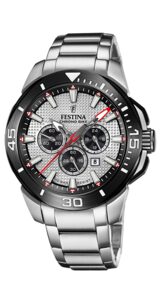 Uurwerk festina chrono  grijs -zwart