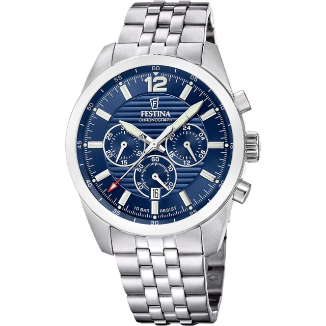 F20542/1 Festina timeless chronograph blauw