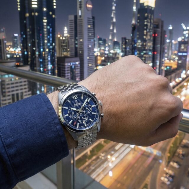 F20542/1 Festina timeless chronograph blauw