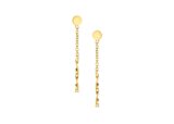 GO3811GE  oorslingers 18ct geelgoud