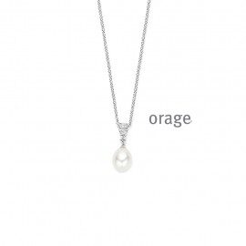BB332 Ketting met hanger parel